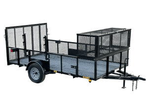 Kearney Trailers Bumper Single Axle Standard Duty Landscape Trailer