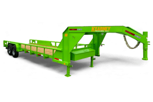Kearney Trailers Gooseneck Tandem Heavy Duty Lowboy Utility Trailer