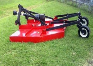 Lowery Implements - LMC HD 8 - 8 ft Dual Tailwheel, Slip Clutch, Square Rotary Cutter
